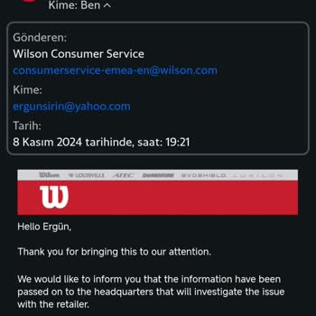 Wilson Alışverişinde Beklenmedik Sorunlar