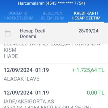 Sigorta İadesindeki Eksik Tutar Sorunu