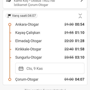 Kamil Koç'ta 210 Dakika Gecikme Ve İade Sorunu
