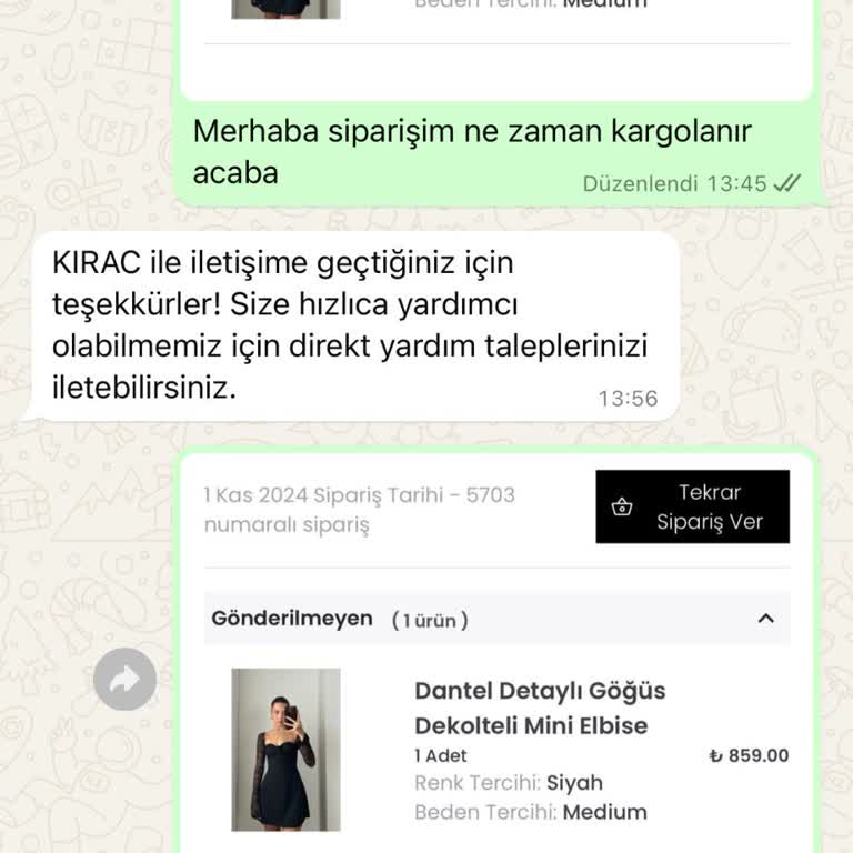 İade Ve İletişim Sorunlarıyla Karşı Karşıya