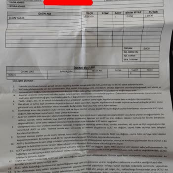Yanıltıcı Bilgiyle Yapılan Yatak Satışı Ve İptal Sorunu