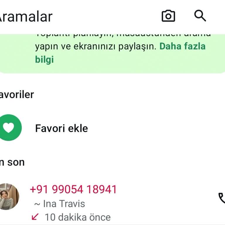 Tanımadığım Numaralardan Gelen WhatsApp Aramalarıyla Rahatsız Edilme