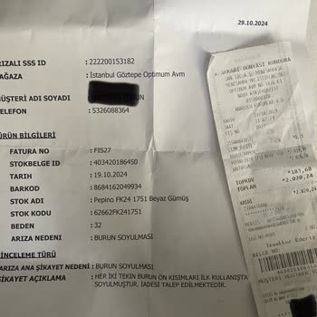 Ayakkabı Dünyası'nda Kalitesiz Ürün Ve Kötü Hizmet