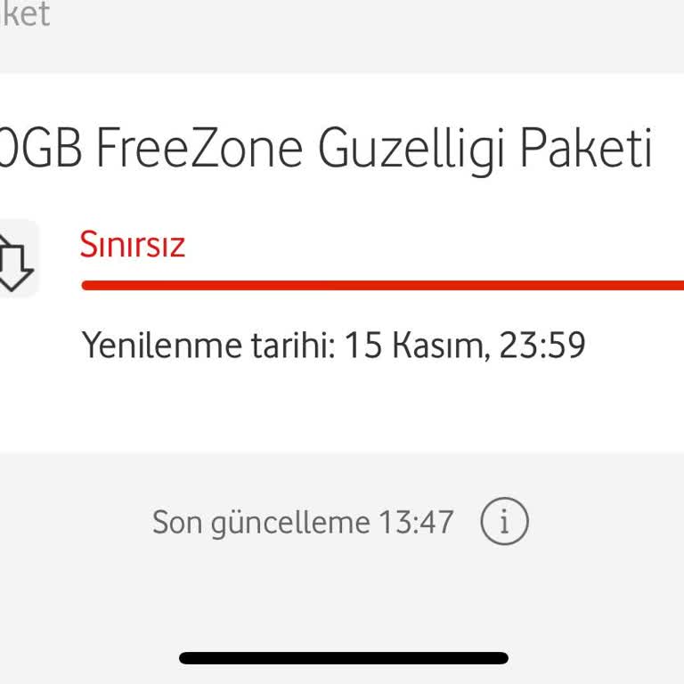 Vodafone Sosyal Medya İnternet Sorunu