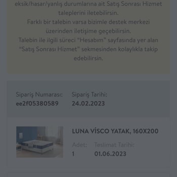 Vivense Müşteri Hizmetleri Ve Ürün Kalitesi Sorunu