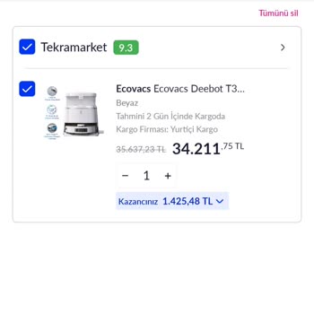 Sipariş Takibi Sorunu: Ecovacs Deebot T30 Pro