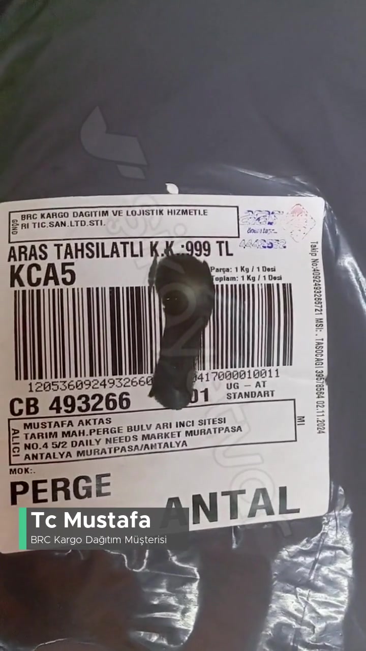 BRC Kargo Dağıtım Mağduruyum Muhatap Yok videonun kapak resmi