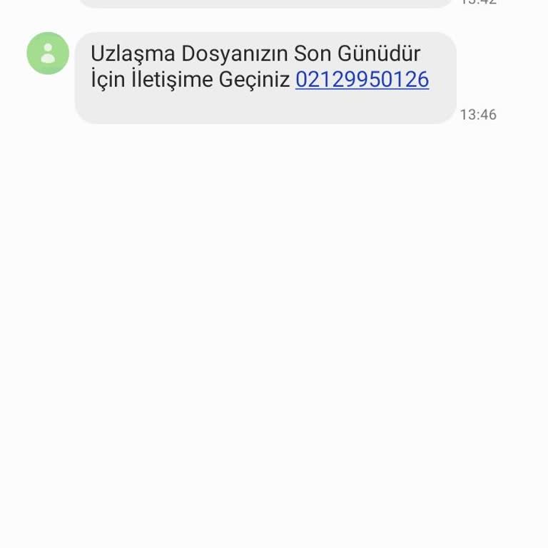 Yanıltıcı Mesaj Ve Hukuki Tehdit
