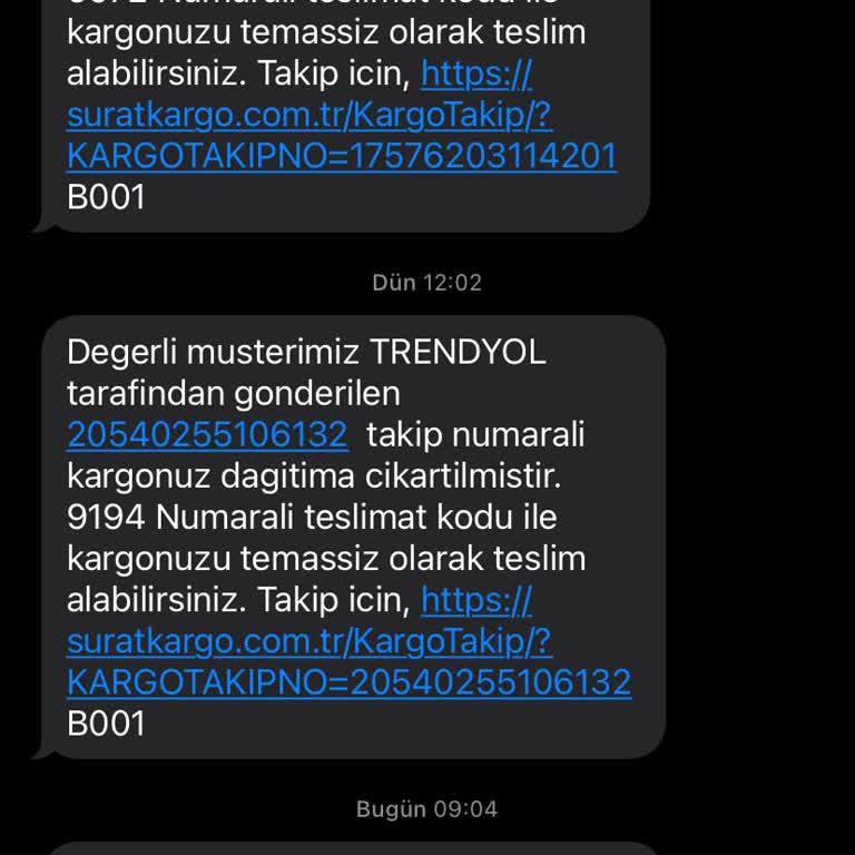 Sürat Kargo Çaycuma Şubesi İle Sürekli Yaşanan Teslimat Sorunları