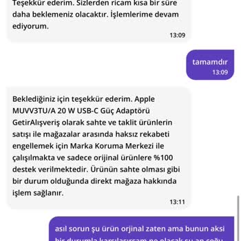 Getir'den Sahte Apple Şarj Adaptörü Şoku!