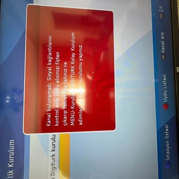 Digiturk Kurulum Sonrası Sinyal Sorunu