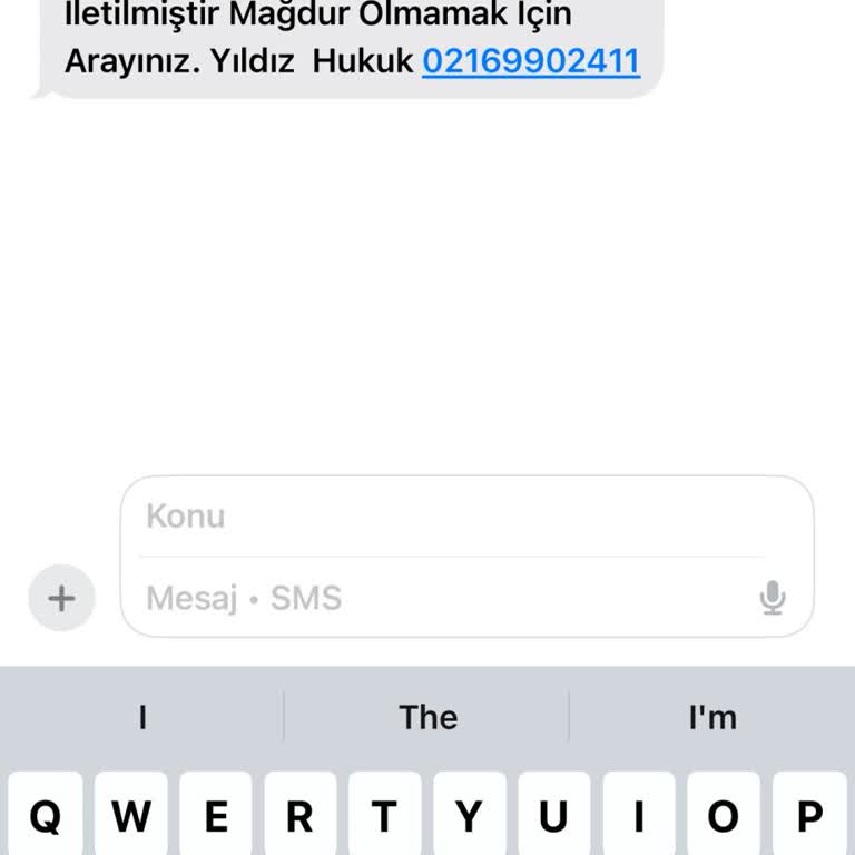 Yanıltıcı H**** Mesajları Ve İstenmeyen Aramalar