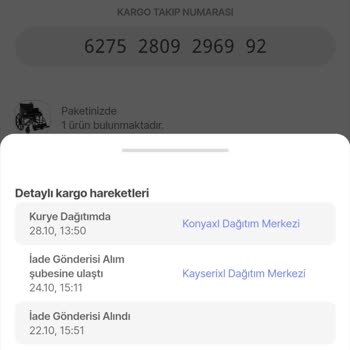 Hepsijet XL İade Sürecinde Mağduriyet Ve Kayıp Ürün Sorunu