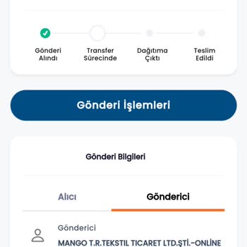 Kargo Teslimatında Gecikme Ve Ürünün Görselini İsteme