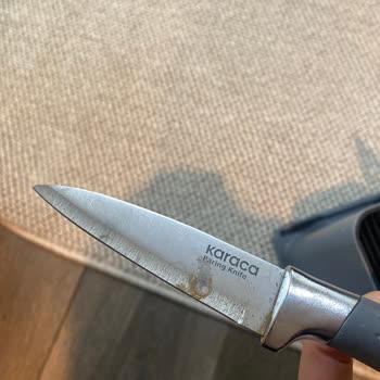 Karaca Bıçak Seti Paslandı, Kalite Hayal Kırıklığı