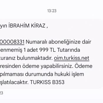 İnternet Sağlayıcısının Haksız İcra Tehdidi Ve Hizmet Eksikliği