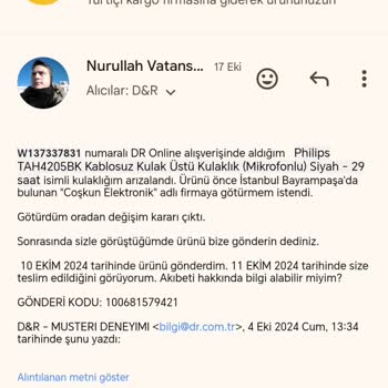 D&R'dan Aldığım Kulaklık Sorunu Ve Müşteri Hizmetleri Çıkmazı