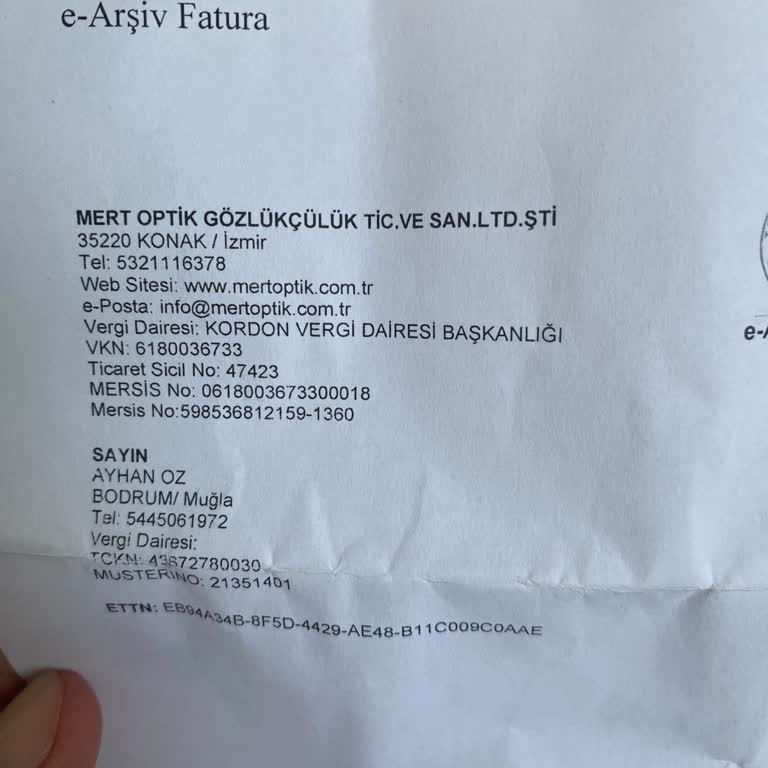 Mert Optik'te Süregelen Sorunlar Ve Mağduriyet