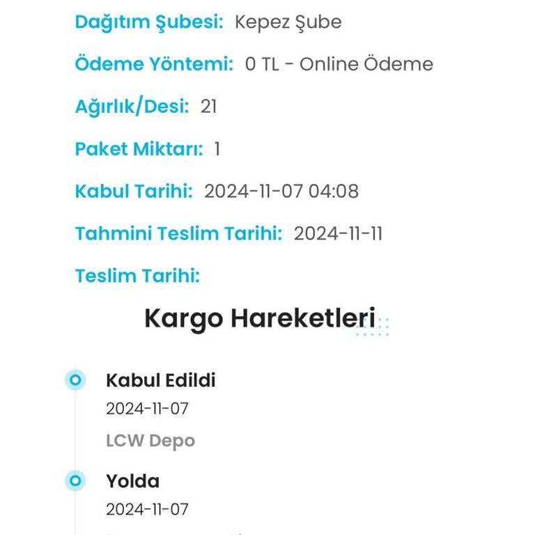 Kargoist'in Hayali Teslimat Sorunu Ve İletişim Eksikliği