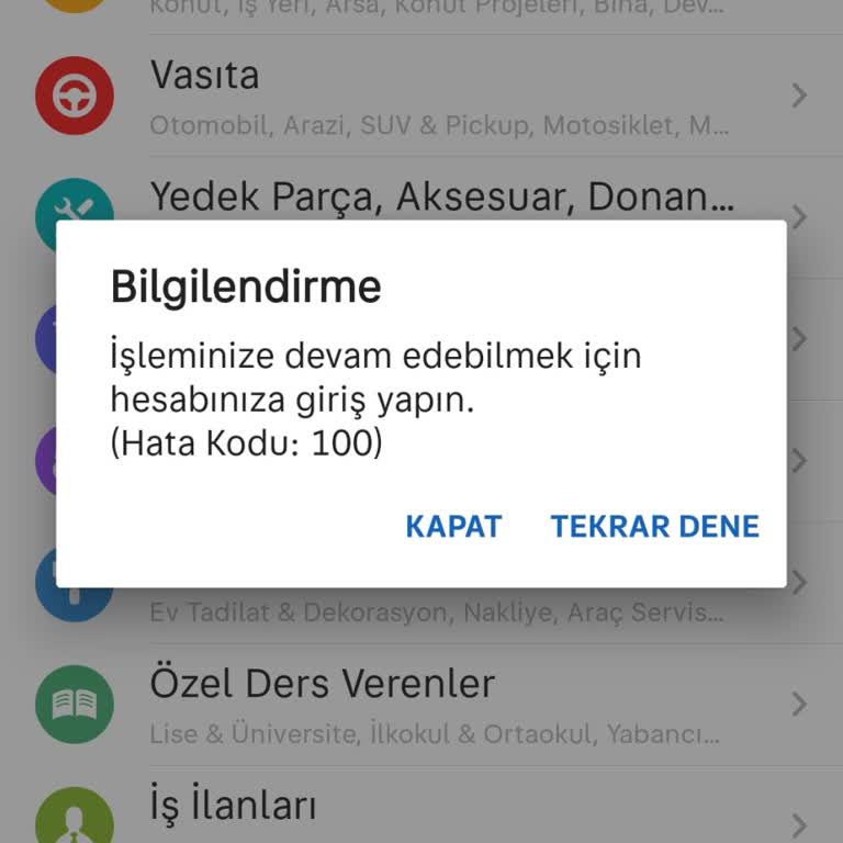Kimlik Bilgileri Yüzünden Hesaba Erişim Sorunu