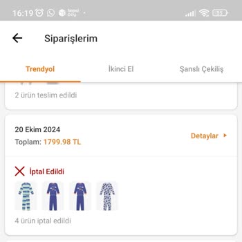 Trendyol Penti Mağazasının Sipariş İptali Ve Gecikme Sorunu