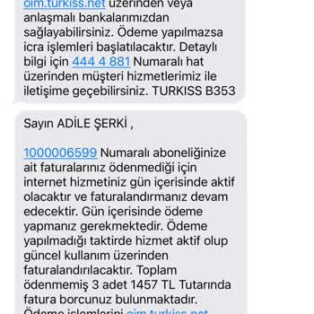 İnternet Aboneliği İptalinde Sorun Yaşıyorum