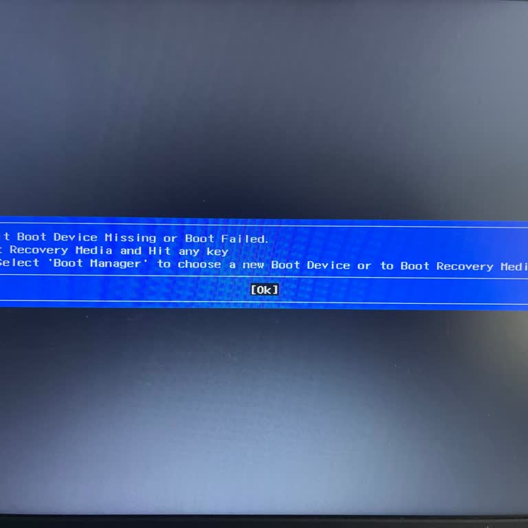 Lenovo Laptop'ta Sürekli Boot Menüsü Sorunu