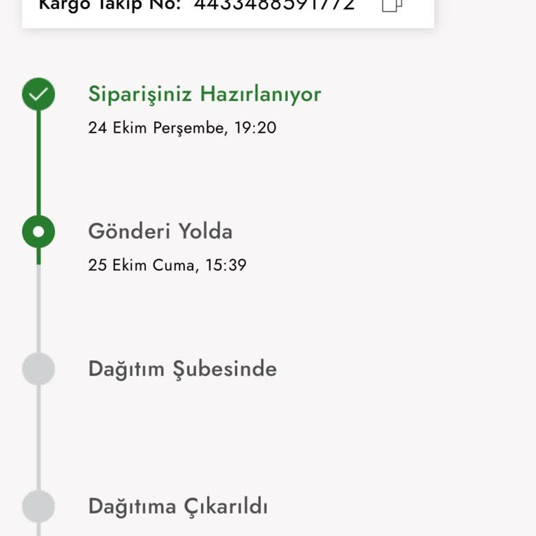 Yanlış Kargo Takip Kodu Ve Kaybolan Sipariş Sorunu
