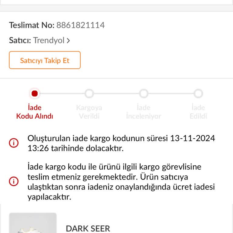 Trendyol'da Kayıp Kargo Ve İade Sorunu