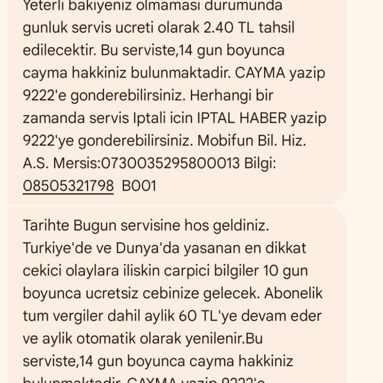 Türk Telekom'un Beklenmedik Mesajları