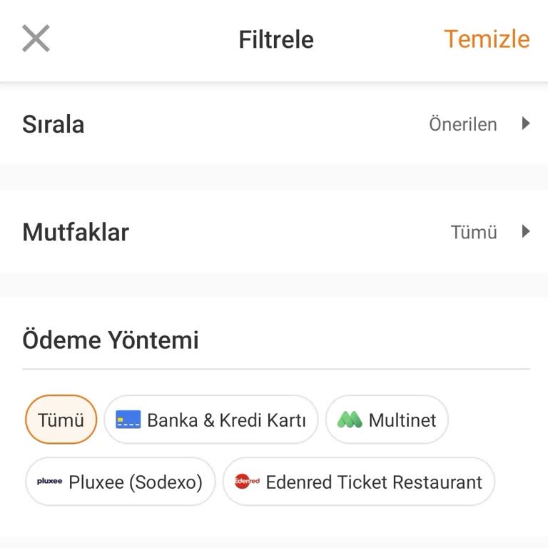 Trendyol Yemek'te Setcard Sorunu