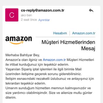 Amazon Sipariş Onayı Sorunu Ve Müşteri Hizmetleri Erişim Zorluğu