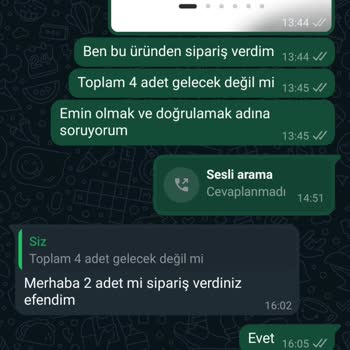 Yanlış Ürün Teslimatı Ve İletişimsizlik Sorunu