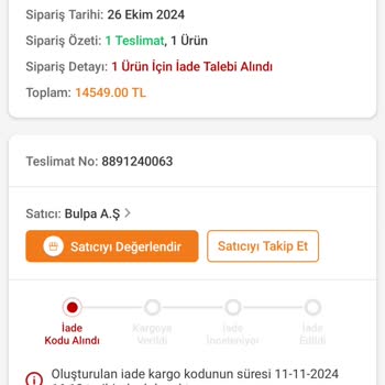 Horoz Lojistik İade Sürecinde Yaşanan Sorunlar