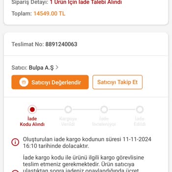 Horoz Lojistik İade Sürecinde Yaşanan Sorunlar