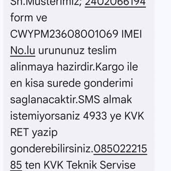 Tamir Edilmeden Geri Gönderilen Dizüstü Bilgisayar