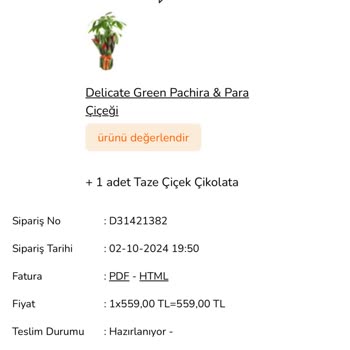 Yanlış Çiçek Gönderimi Ve İade Sorunu