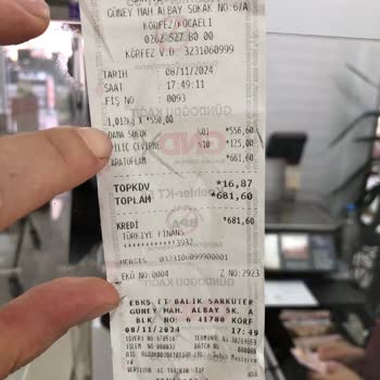 Et Balık Kuzu Şarküteri (Körfez) Sucuk İadesi!