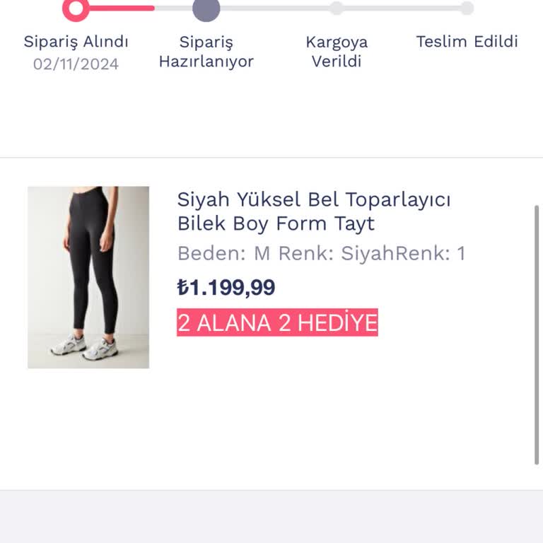 Eksik Gönderilen Sipariş Sorunu