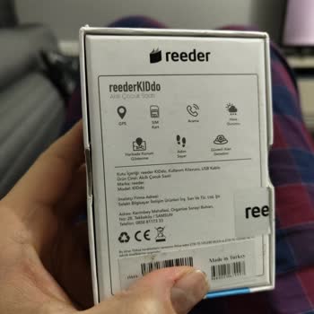Reeder KIDdo Saat İçin Yedek Şarj Kablosu Bulunamıyor!