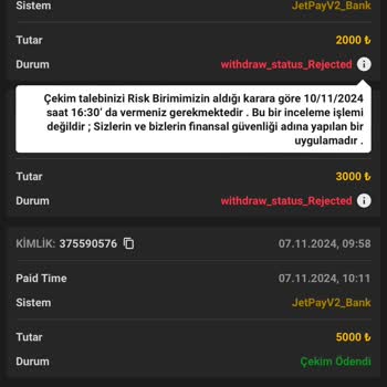 Kazancın Ödemesi Güvenlik Nedeniyle Erteleniyor