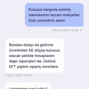 Kutusuz Gelen Ayakkabılar Ve İade Sürecindeki Sorunlar