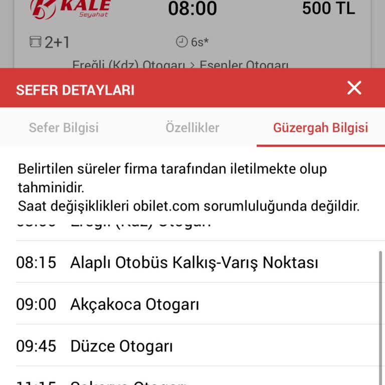 Yanlış Güzergah Bilgisi Mağduriyeti