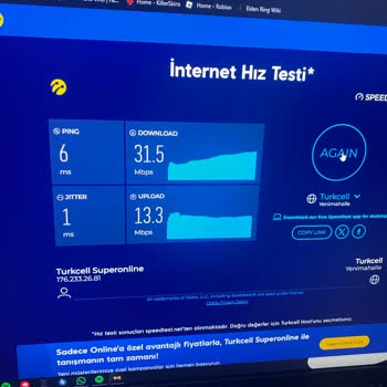 Turkcell Superonline İnternet Hızı Sorunu Ve Müşteri Hizmetleri Deneyimi