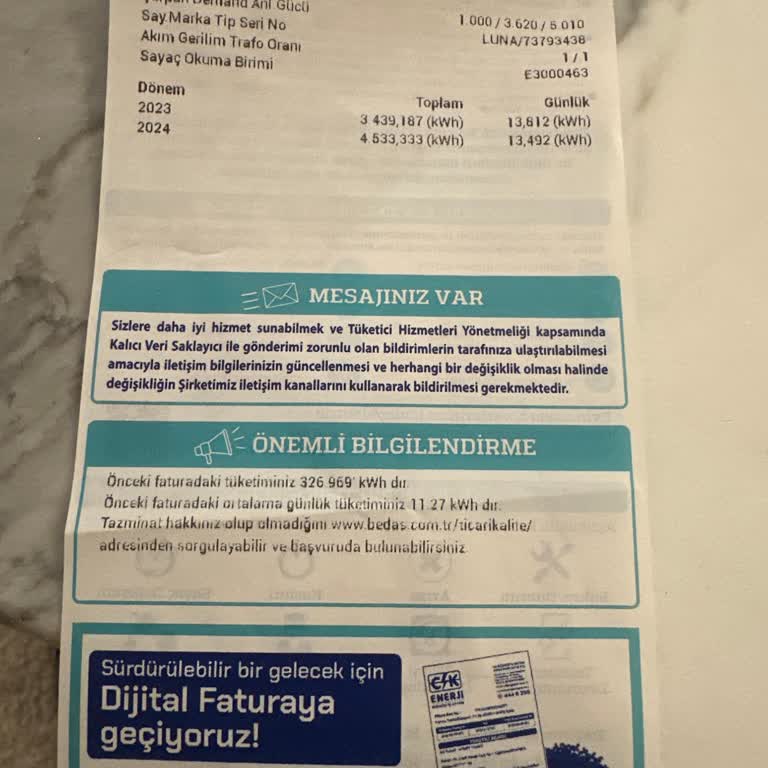 Evde Olmadığımız Sürede Gelen Anlamsız Elektrik Faturası