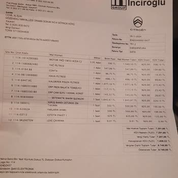 Yetkili Serviste Anlamsız Ücretlendirme Ve Bilgilendirme Eksikliği