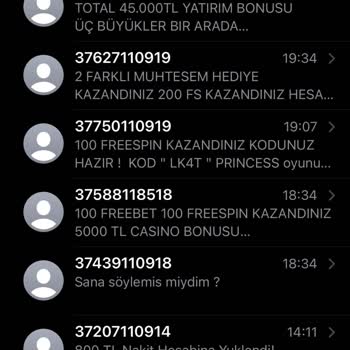 Vodafone'dan Gelen Bahis Mesajlarıyla Mücadele