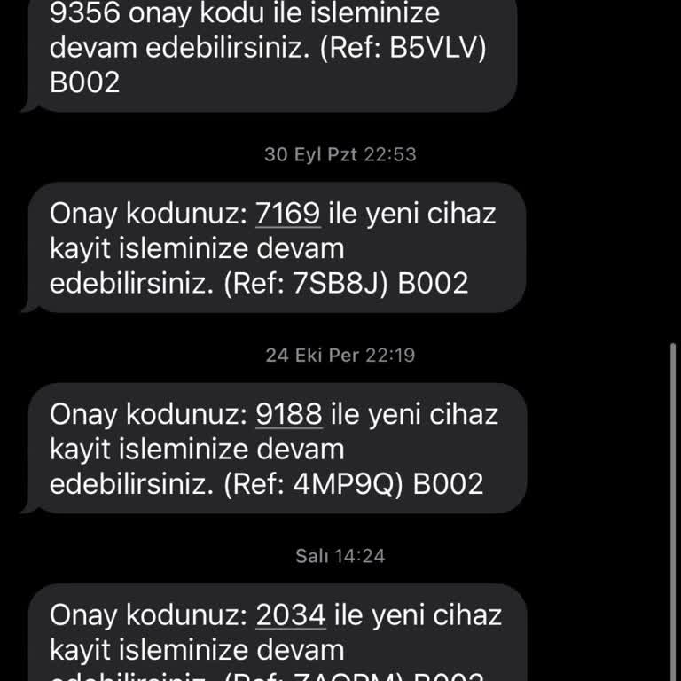 İzinsiz Gelen Onay Kodları Ve Ulaşılamayan Müşteri Hizmetleri