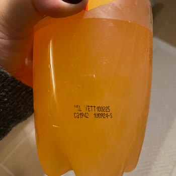 Schweppes Pink Greyfurt İçeceğinde Tortulaşma Sorunu