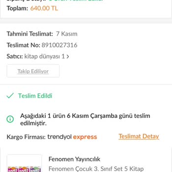 Fenomen Yayıncılık Yanlış Kitap Gönderimi Ve İade Sorunu